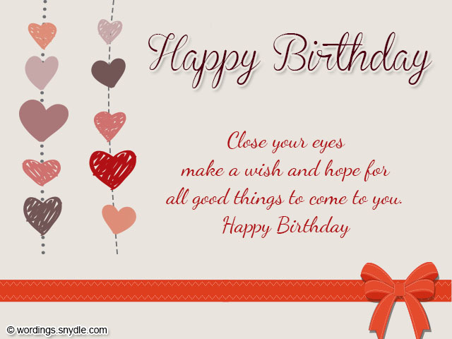 Birthday Wishes for Boyfriend and Boyfriend Birthday Card Wordings ...