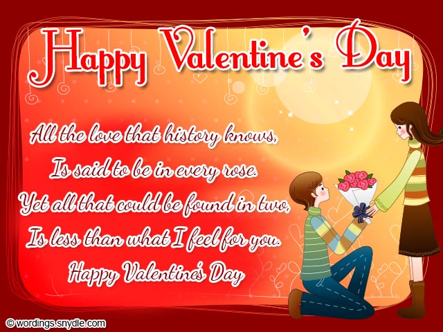 romantic valentine messages