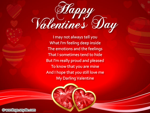 Valentine Cards Messages ~ Top Ten Quotes