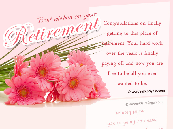 Retirement Wishes Greetings And Retirement Messages Wordings And Messages