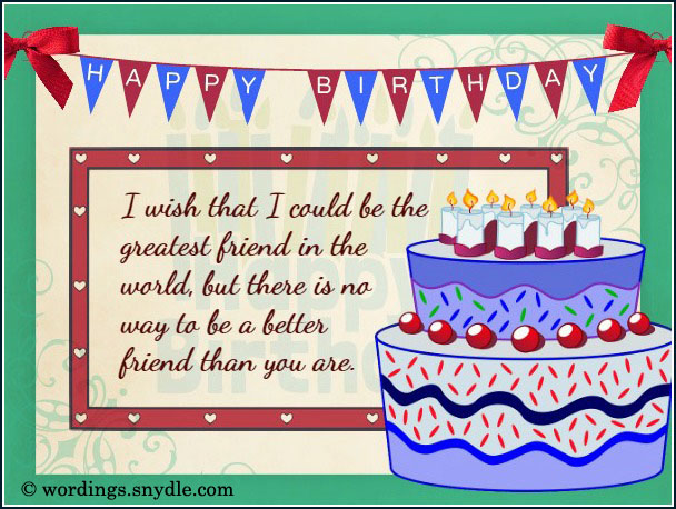 What To Write In Birthday Card For Friend