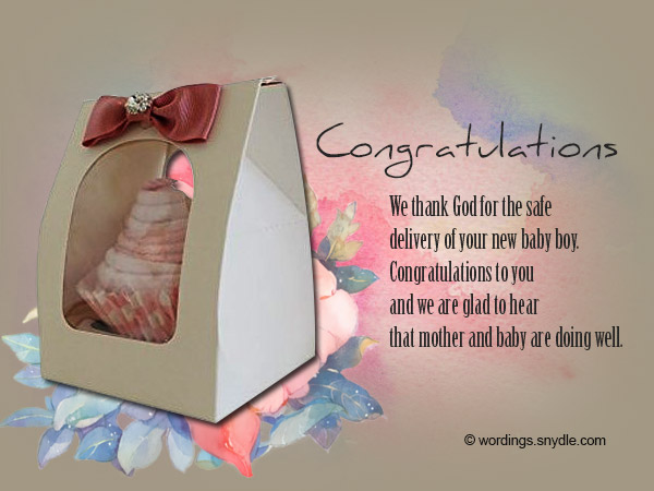 Congratulation Messages For New Born Baby Boy Wordings And Messages