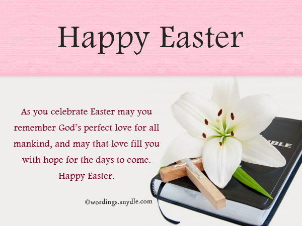 Christian Easter Card Messages