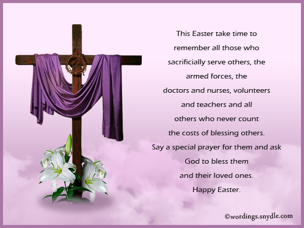Religious Easter Messages And Christian Easter Wishes Wordings And 