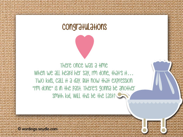 Baby Shower Wishes Wordings And Messages