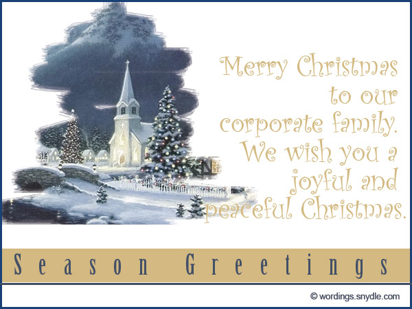 Christmas Messages for Employees - Wordings and Messages