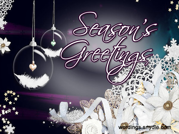 Season’s Greetings, Everyone!