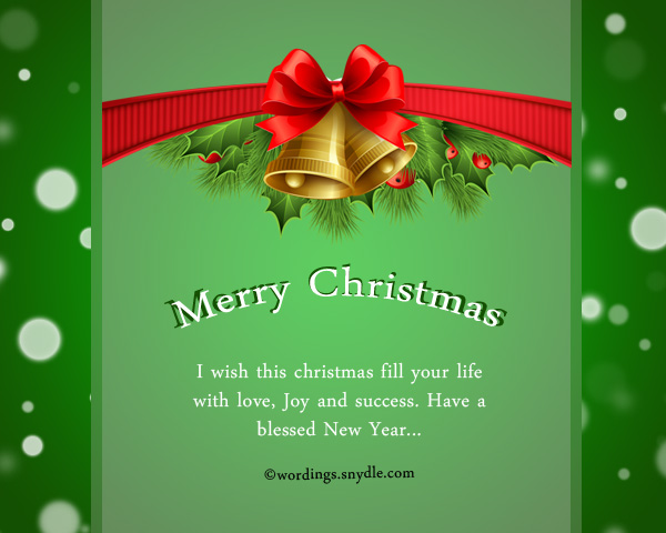 merry christmas wordings for relatives