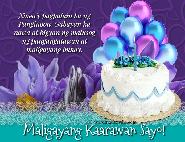 7th Birthday Message Tagalog To A Girl Tagalog Copy