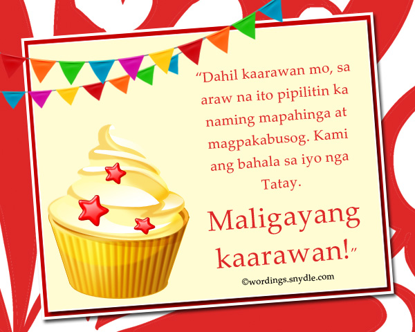 Sweet Happy Birthday Message For Husband Tagalog