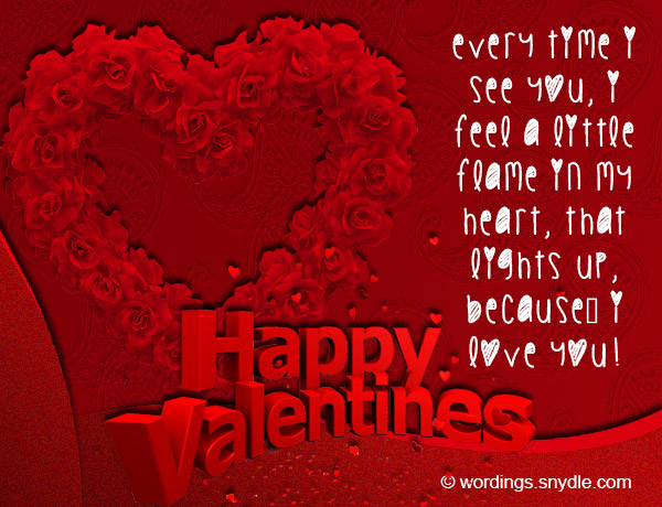 Valentines Messages for Boyfriend