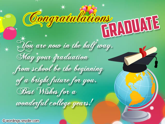 Congratulations Greetings For Graduation