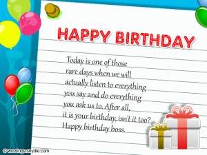 Birthday Wishes for Boss and Birthday Card Wordings for Boss – Wordings ...