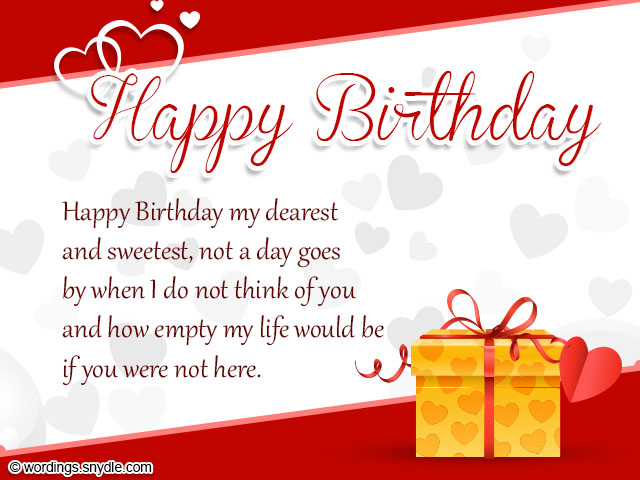 Birthday Wishes for Boyfriend and Boyfriend Birthday Card Wordings ...