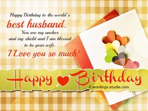 Birthday Wishes for Husband: Husband Birthday Messages and Greetings ...