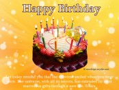 Happy Birthday Wishes And Messages – Wordings and Messages