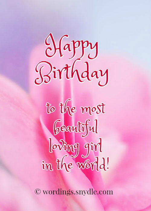 Happy Birthday Wishes For Girlfriend Wordings And Messages