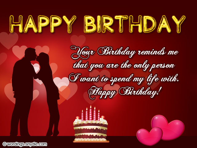 Romantic Birthday Message For A Boyfriend - I Love U Messages