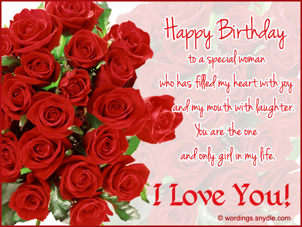 Happy Birthday Wishes For Girlfriend Wordings And Messages