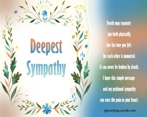 Sympathy Card Messages and Wordings – Wordings and Messages