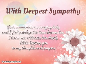 Sympathy Card Messages And Wordings – Wordings And Messages