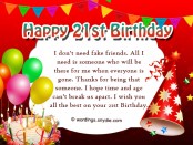 21st Birthday Wishes, Messages and 21st Birthday Card Wordings ...