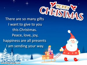 Christmas Card Messages And Christmas Card Wordings – Wordings And Messages