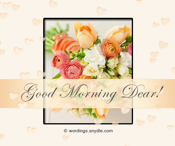 Romantic Good Morning Messages Wordings And Messages