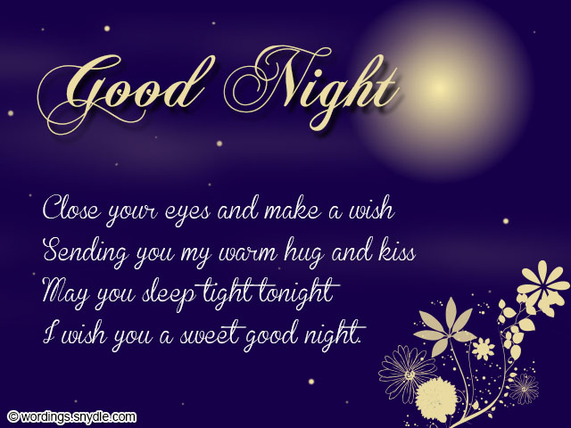 Sweet Goodnight Messages And Cute Goodnight Text Messages Wordings And Messages