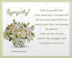 Sympathy Messages for Loss of a Mother – Wordings and Messages