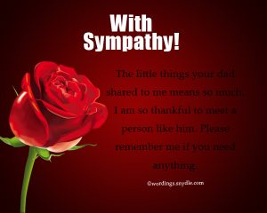 Sympathy Messages for Loss of Father – Wordings and Messages