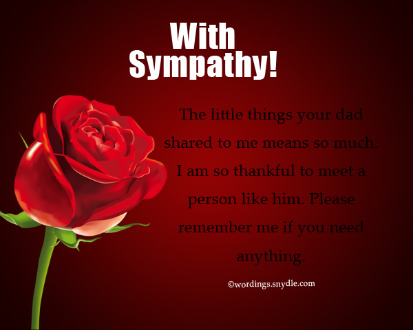 Sympathy Messages For Loss Of Father Wordings And Messages