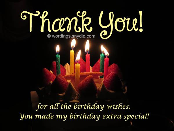 How To Say Thank You For Birthday Wishes Wordings And Messages