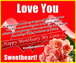 Happy Monthsary Messages for Boyfriend and Girlfriend – Wordings and