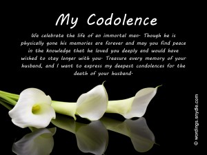 Sympathy Messages for Loss of Husband – Wordings and Messages