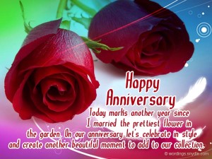 Wedding Anniversary Messages for Wife – Wordings and Messages