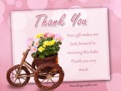 Thank You Notes for Gifts – Wordings and Messages