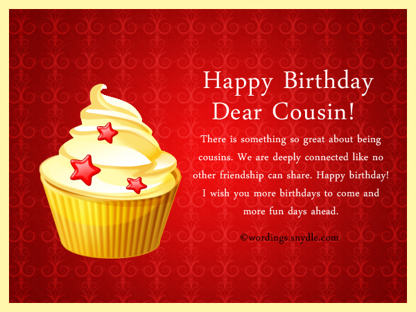 Birthday Wishes For Cousin Wordings And Messages