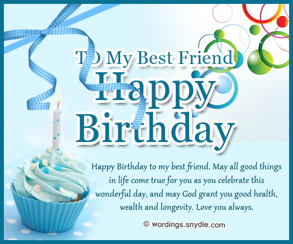 Birthday Wishes For Best Friend Forever Wordings And Messages