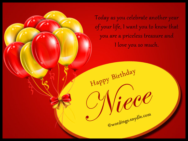 Happy Birthday Wishes For Niece Niece Birthday Messages Wordings And Messages