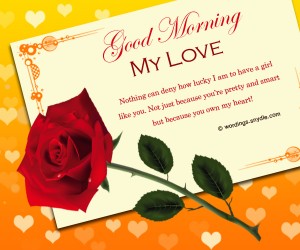 Good Morning Text Messages for Girlfriend – Wordings and Messages