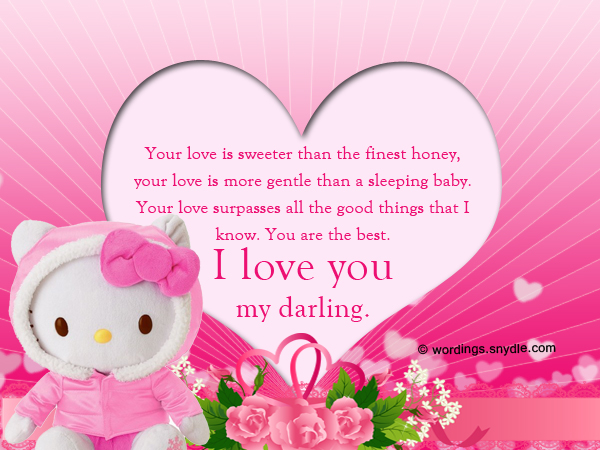 Romantic I Love You Messages For Him And Her Wordings And Messages