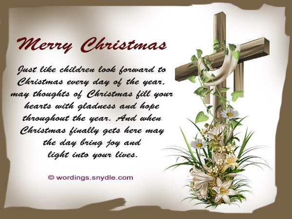 Christian Christmas Card Sayings