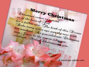 Best Christian Christmas Messages, Greetings and Wishes – Wordings and ...