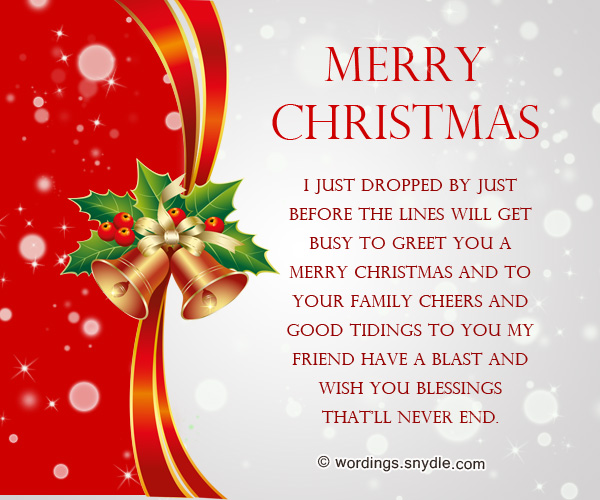 Best Christmas Messages Wishes Greetings And Quotes Wordings And 