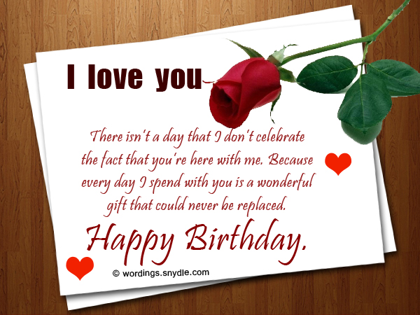 Romantic Birthday Wishes And Messages - Wordings and Messages