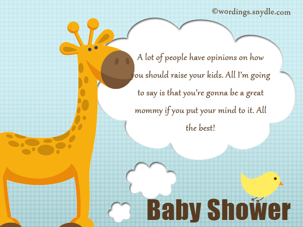 Baby Shower Wishes Wordings And Messages