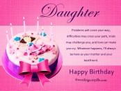 Birthday Wishes for Daughter – Wordings and Messages