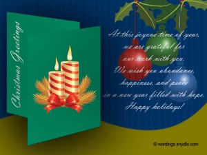 Christmas Messages for Client – Wordings and Messages