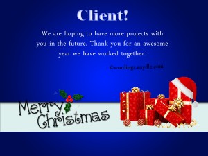 Christmas Messages for Client – Wordings and Messages